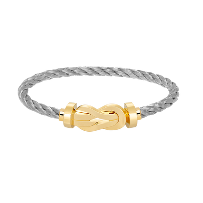 [Luna Brilliance]CHANCE LARGE 8 FIGURE BUCKLE NO DIAMOND BRACELET GOLD