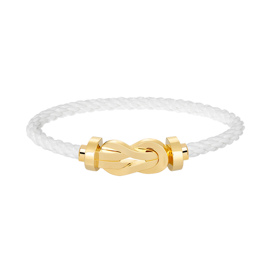 [Luna Brilliance]CHANCE LARGE 8 FIGURE BUCKLE NO DIAMOND BRACELET GOLD
