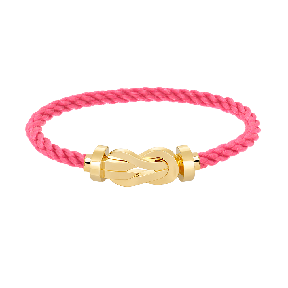 [Luna Brilliance]CHANCE LARGE 8 FIGURE BUCKLE NO DIAMOND BRACELET GOLD