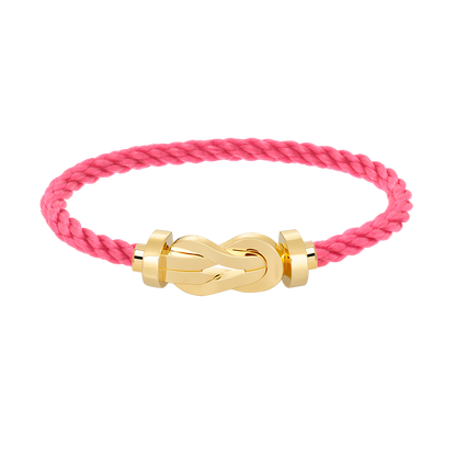 [Luna Brilliance]CHANCE LARGE 8 FIGURE BUCKLE NO DIAMOND BRACELET GOLD