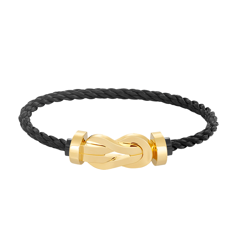 [Luna Brilliance]CHANCE LARGE 8 FIGURE BUCKLE NO DIAMOND BRACELET GOLD
