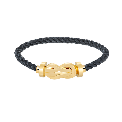 [Luna Brilliance]CHANCE LARGE 8 FIGURE BUCKLE NO DIAMOND BRACELET GOLD
