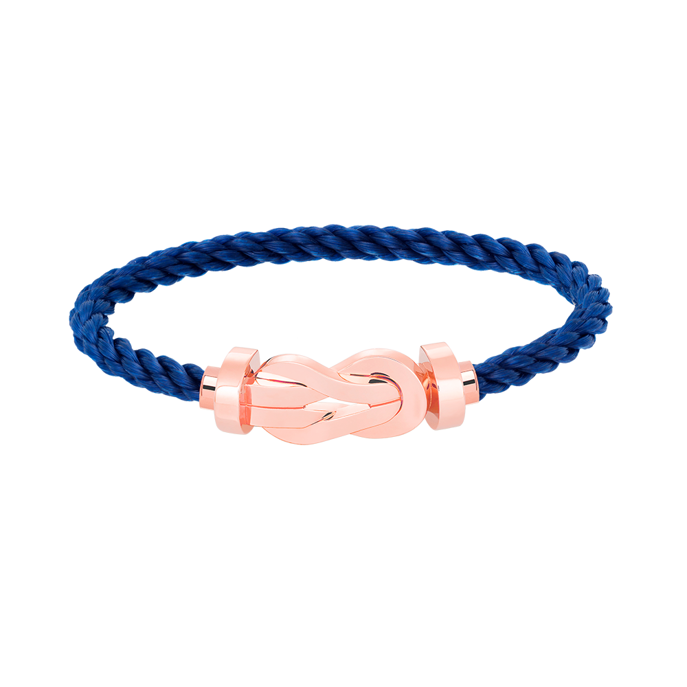[Luna Brilliance]CHANCE LARGE 8 FIGURE BUCKLE NO DIAMOND BRACELET ROSE GOLD