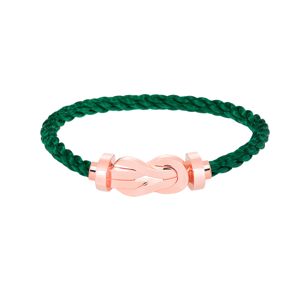 [Luna Brilliance]CHANCE LARGE 8 FIGURE BUCKLE NO DIAMOND BRACELET ROSE GOLD