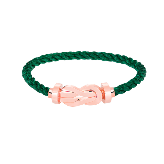 [Luna Brilliance]CHANCE LARGE 8 FIGURE BUCKLE NO DIAMOND BRACELET ROSE GOLD
