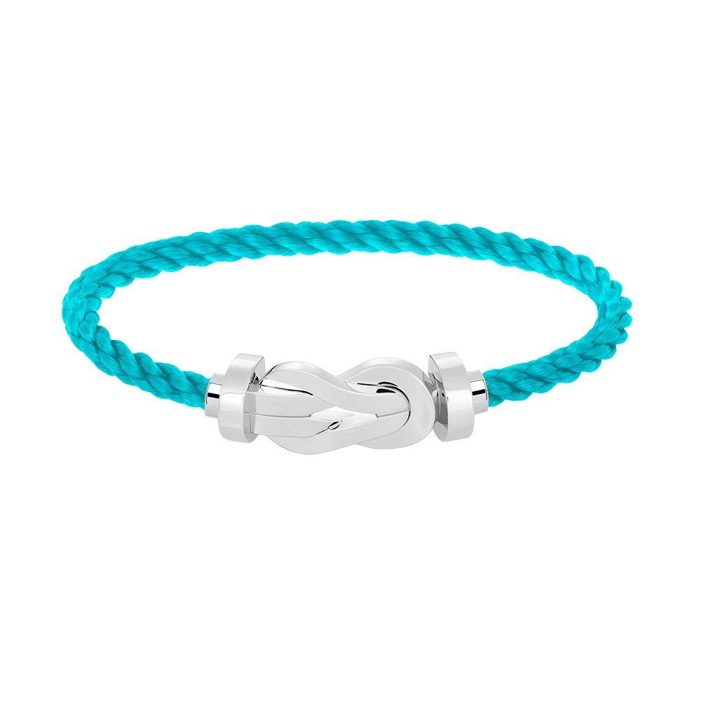 [Luna Brilliance]CHANCE LARGE 8 FIGURE BUCKLE NO DIAMOND BRACELET SILVER