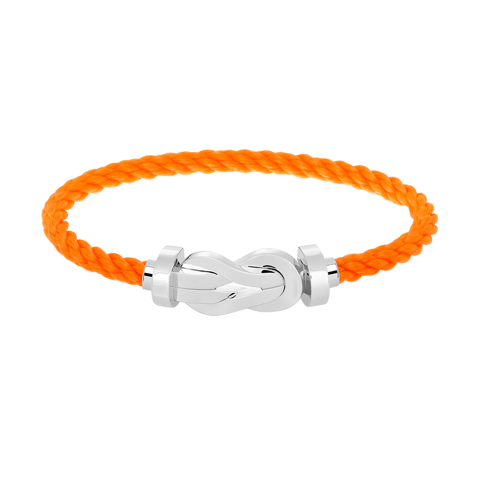 [Luna Brilliance]CHANCE LARGE 8 FIGURE BUCKLE NO DIAMOND BRACELET SILVER