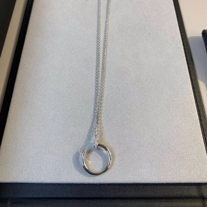 [Luna Brilliance]JUSTE NECKLACE SILVER