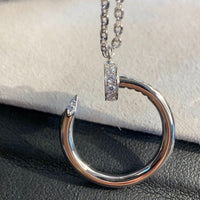 [Luna Brilliance]JUSTE NECKLACE SILVER
