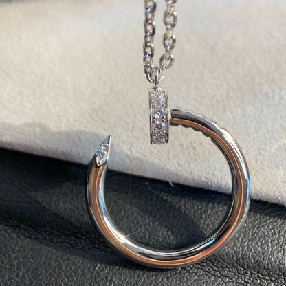 [Luna Brilliance]JUSTE NECKLACE SILVER