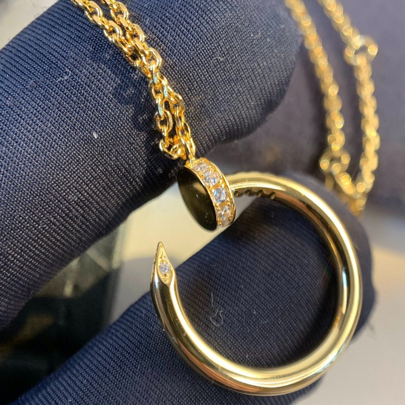 [Luna Brilliance]JUSTE NECKLACE GOLD