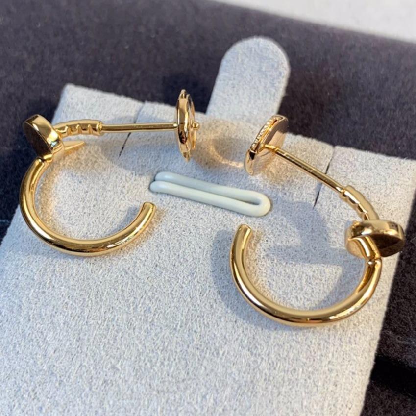 [Luna Brilliance]JUSTE EARRINGS PINK GOLD