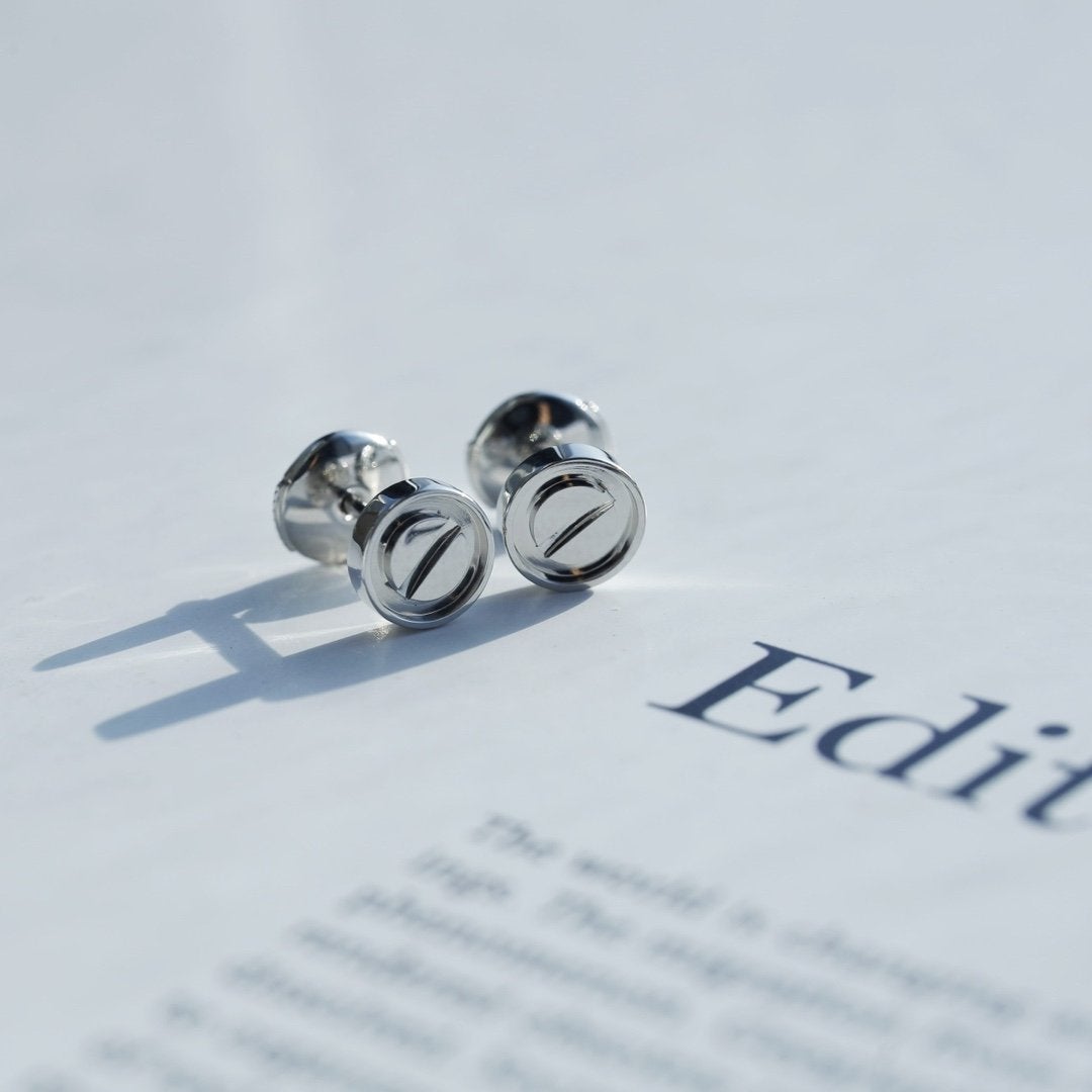 [Luna Brilliance]LOVE EARRINGS SILVER 10MM