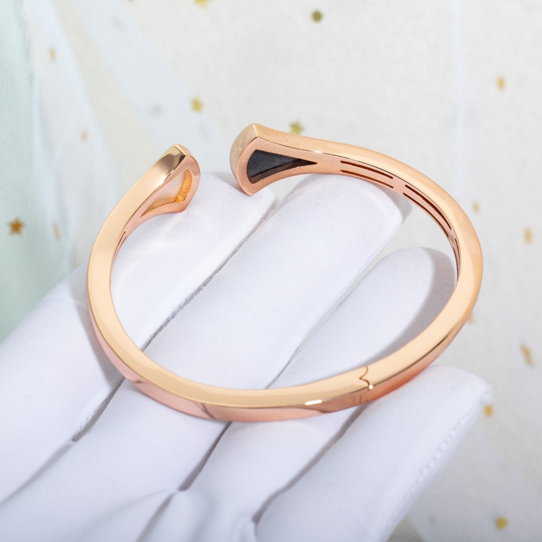 [Luna Brilliance]DREAM BRACELET OPEN PINK GOLD MOP