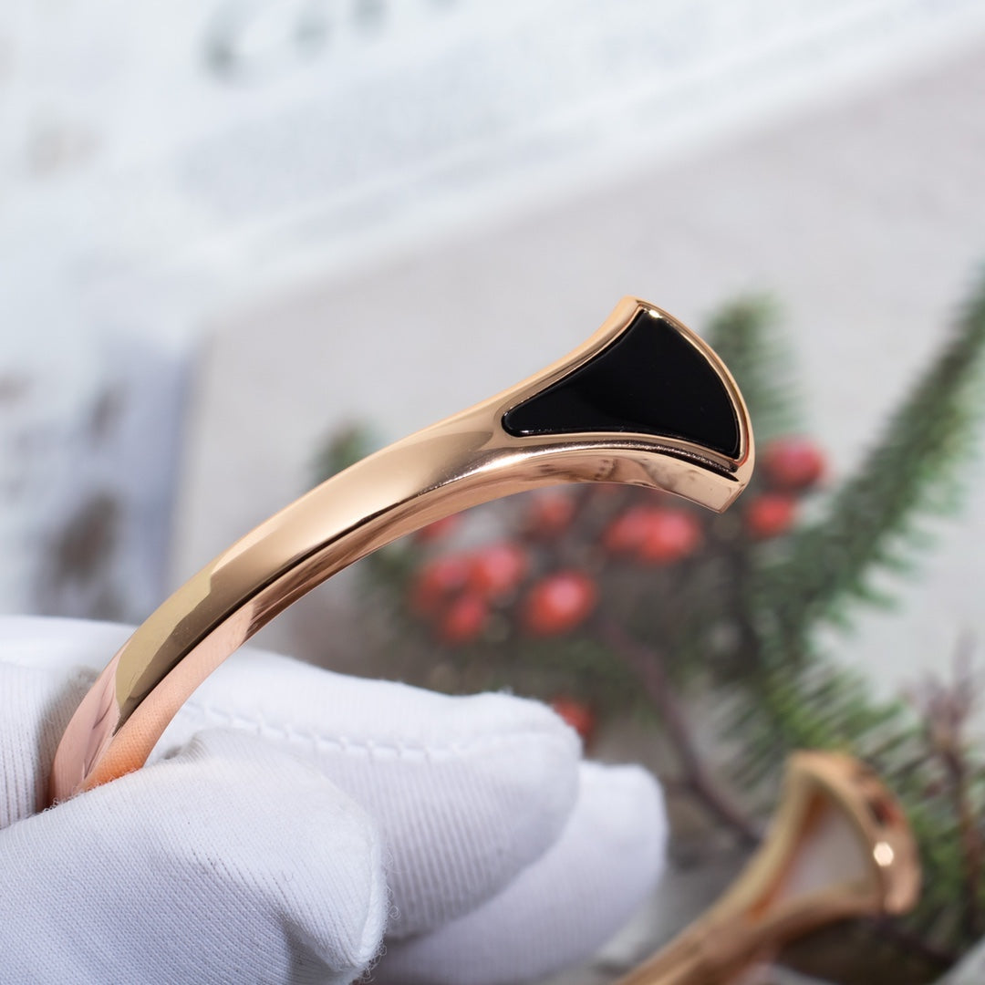 [Luna Brilliance]DREAM BRACELET OPEN PINK GOLD MOP