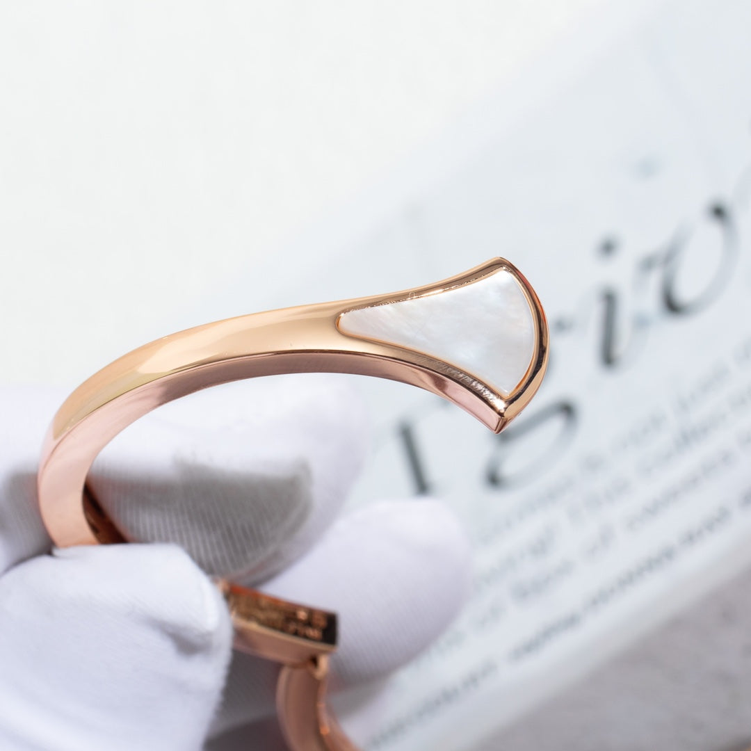 [Luna Brilliance]DREAM BRACELET OPEN PINK GOLD MOP