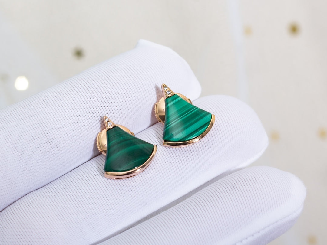 [Luna Brilliance]DIVAS DREAM EARRINGS PINK GOLD