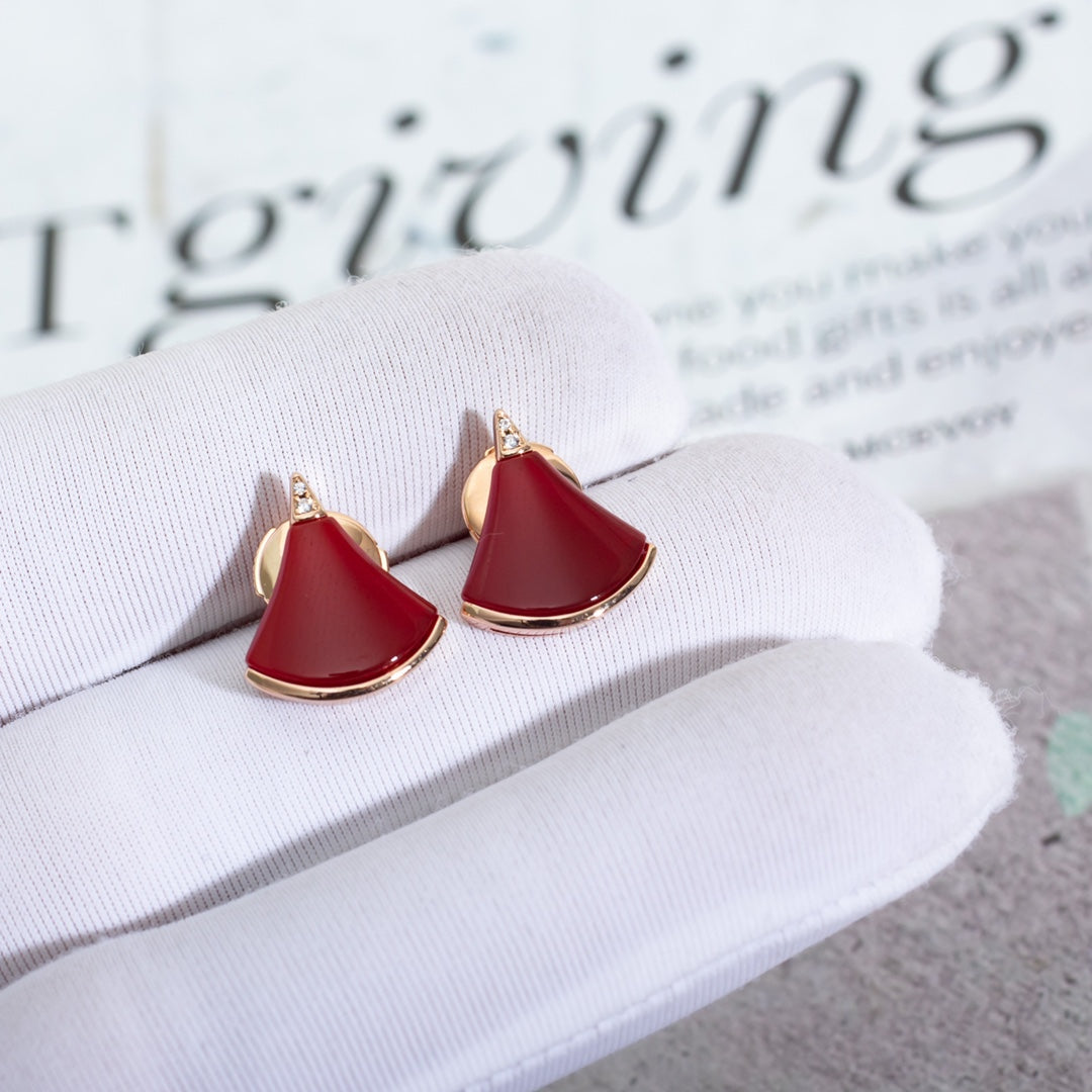 [Luna Brilliance]DIVAS DREAM EARRINGS PINK GOLD