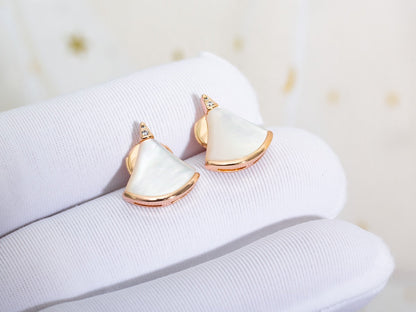 [Luna Brilliance]DIVAS DREAM EARRINGS PINK GOLD