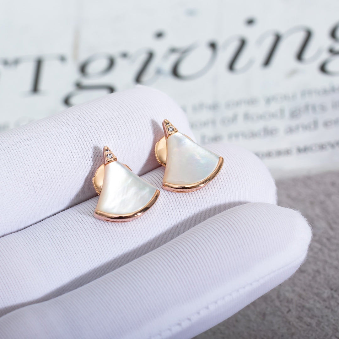 [Luna Brilliance]DIVAS DREAM EARRINGS PINK GOLD