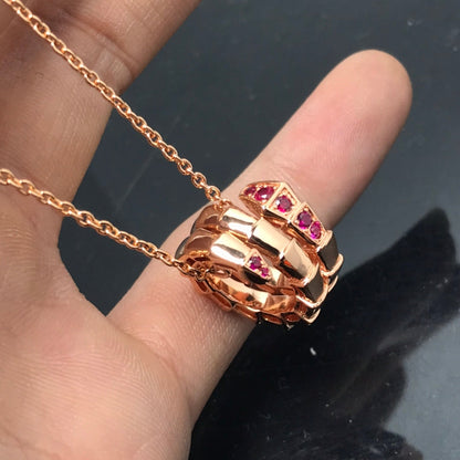 [Luna Brilliance]SERPENTI PEDANT NECKLACE
