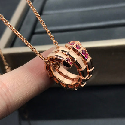 [Luna Brilliance]SERPENTI PEDANT NECKLACE