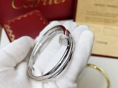 [Luna Brilliance]JUSTE BRACELET 3.5MM DOUBLE ROW DIAMOND