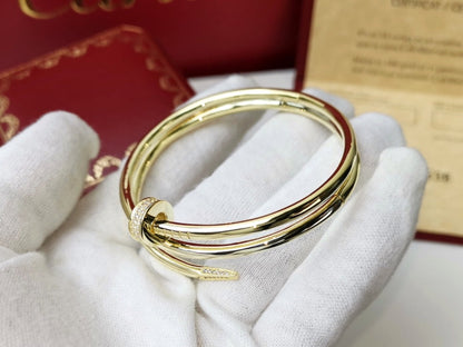 [Luna Brilliance]JUSTE BRACELET 3.5MM DOUBLE ROW DIAMOND