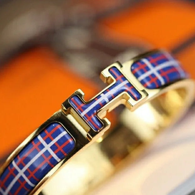[Luna Brilliance]H TARTAN BRACELET 12MM