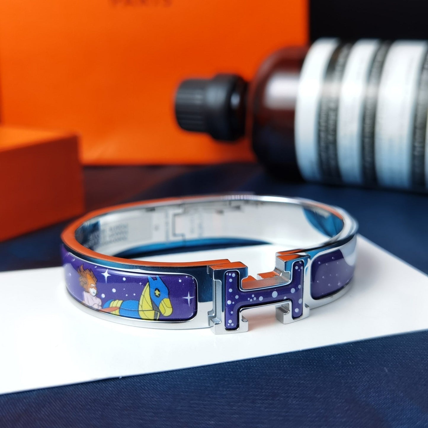 [Luna Brilliance]H STAR AND MOON BRACELET 12MM
