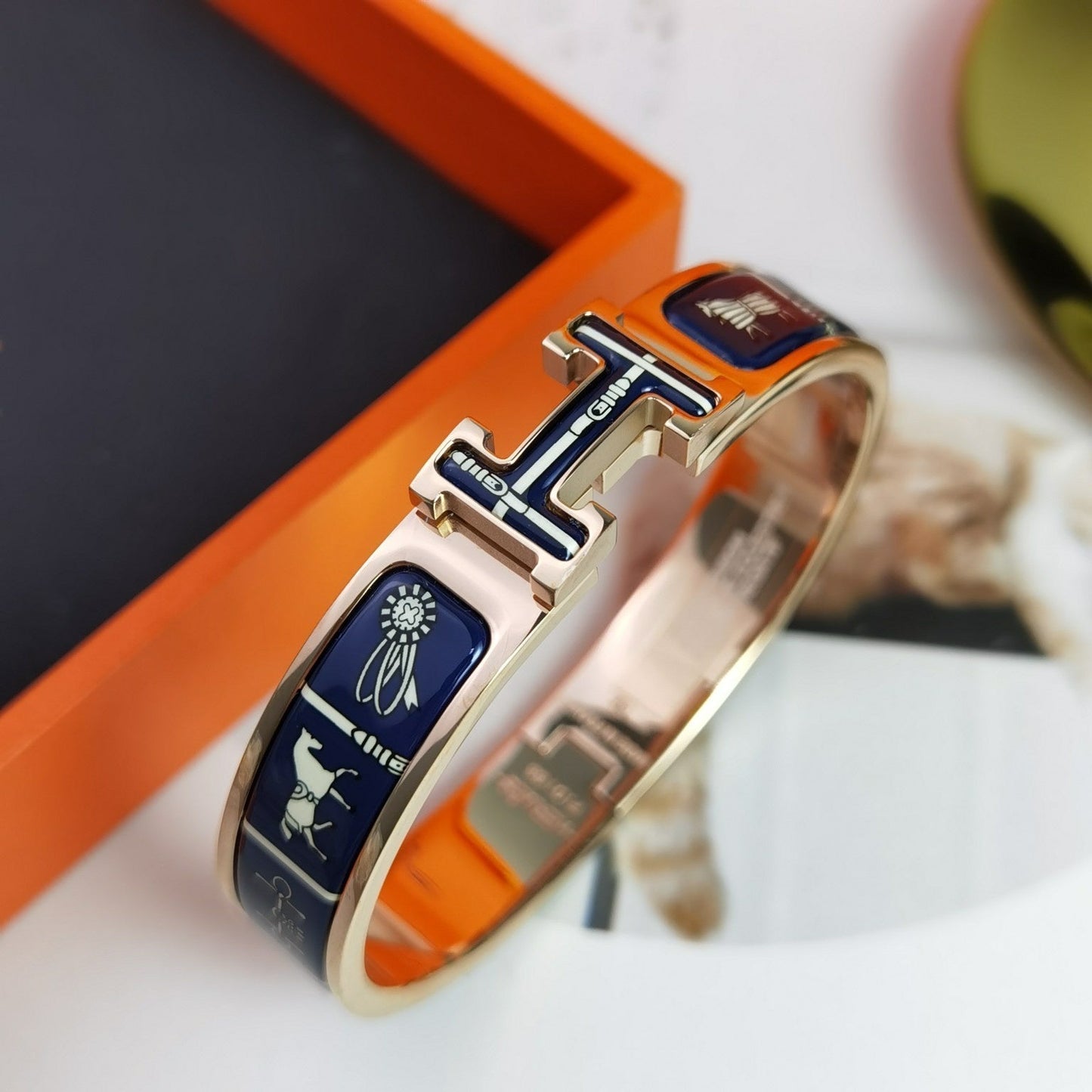 [Luna Brilliance]H COUVERTURES DARK BLUE BRACELET