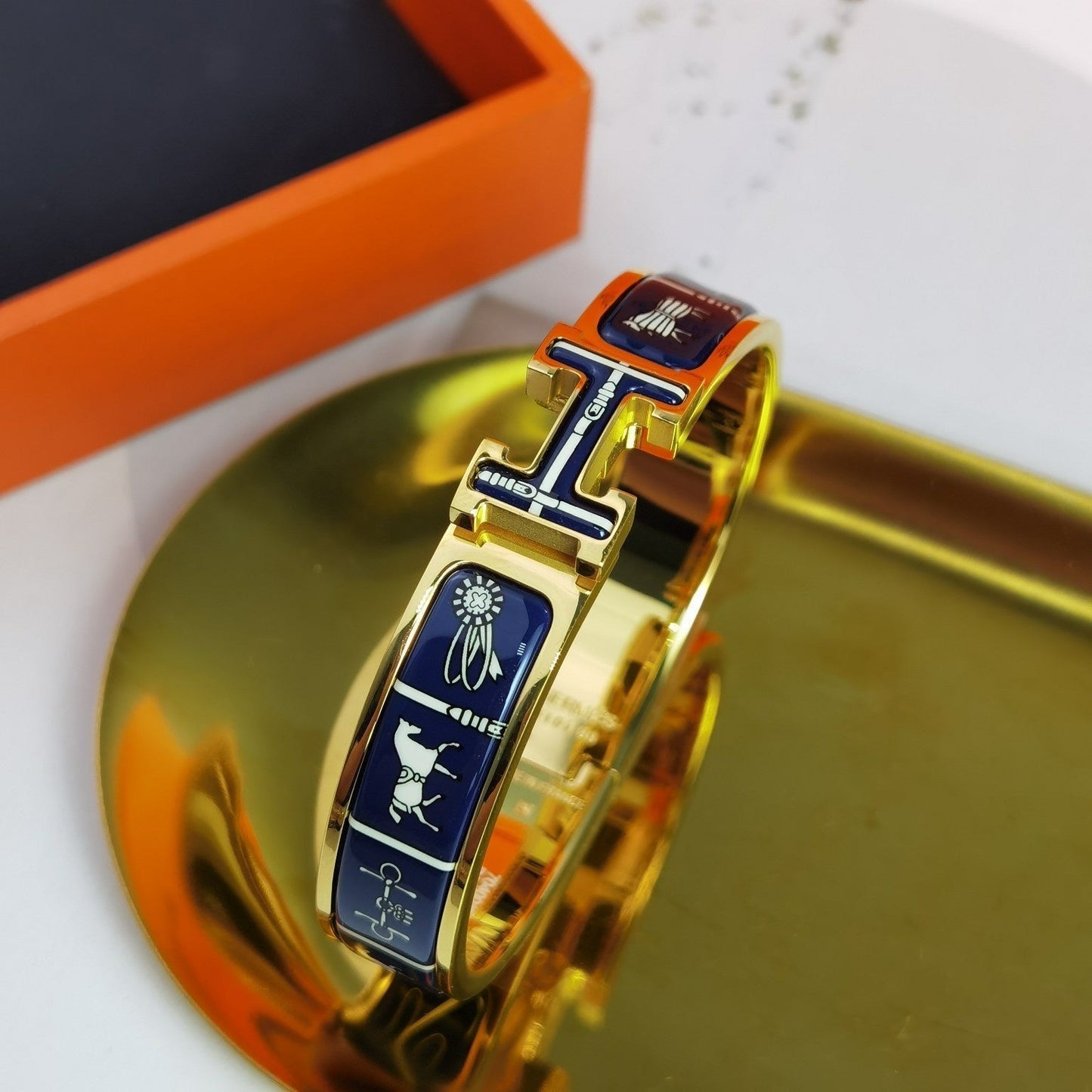 [Luna Brilliance]H COUVERTURES DARK BLUE BRACELET