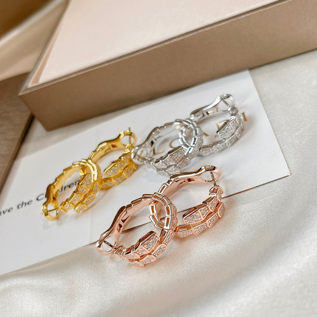 [Luna Brilliance]SERPENTI EARRINGS DIAMOND