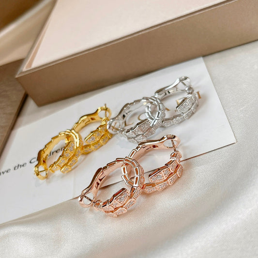 [Luna Brilliance]SERPENTI EARRINGS DIAMOND