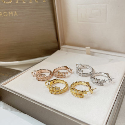 [Luna Brilliance]SERPENTI EARRINGS DIAMOND