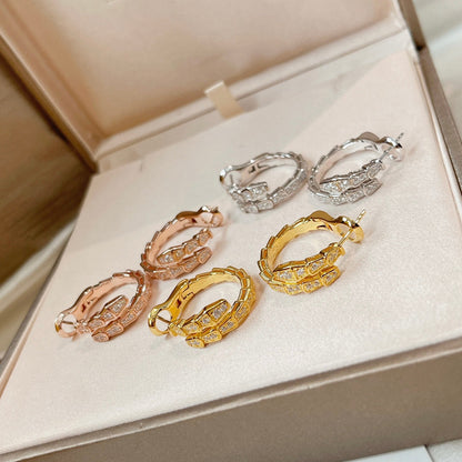 [Luna Brilliance]SERPENTI EARRINGS DIAMOND
