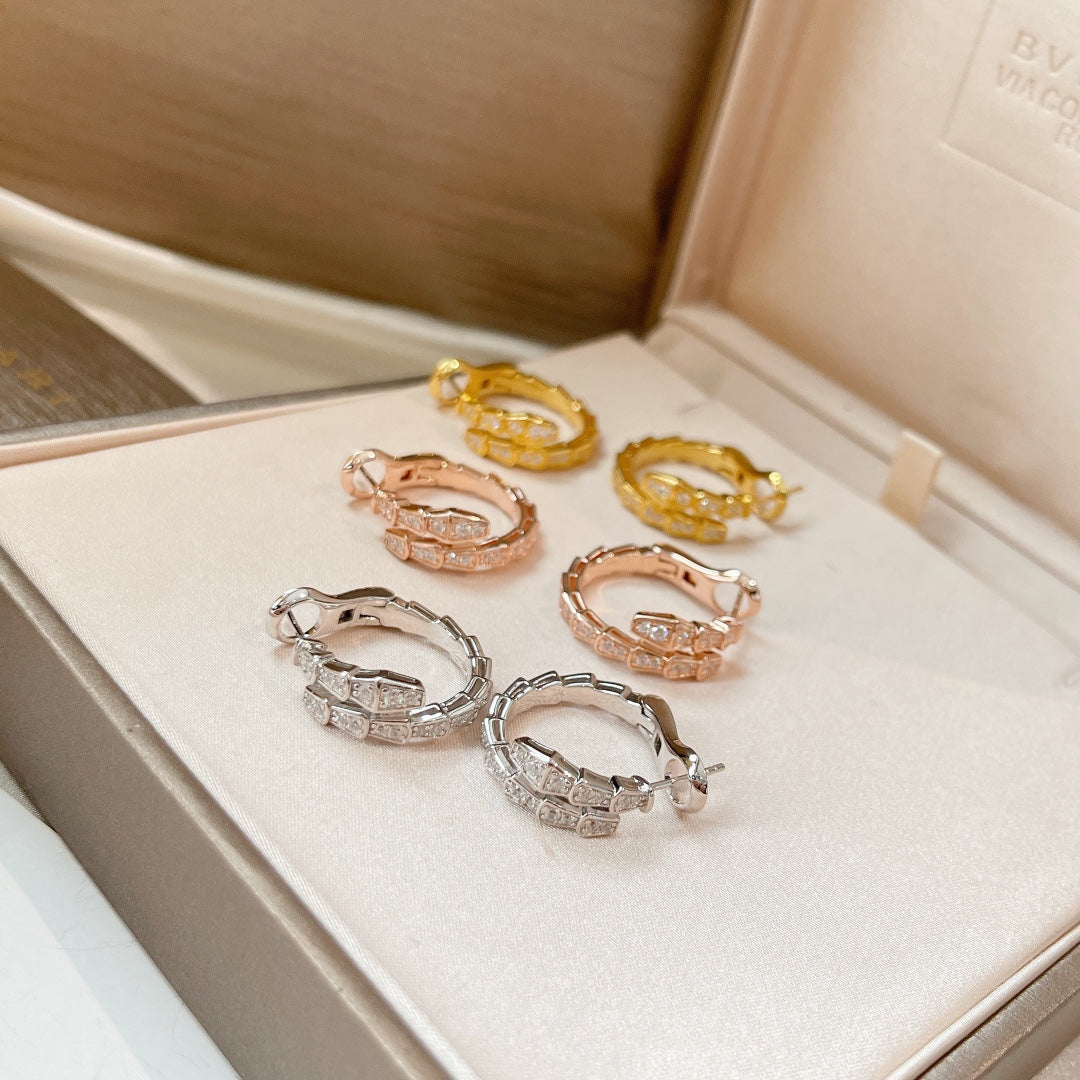 [Luna Brilliance]SERPENTI EARRINGS DIAMOND