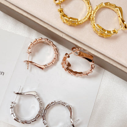 [Luna Brilliance]SERPENTI EARRINGS DIAMOND