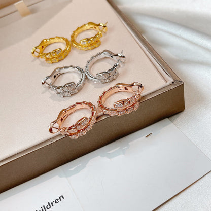 [Luna Brilliance]SERPENTI EARRINGS DIAMOND