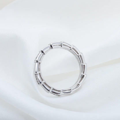 [Luna Brilliance]SERPENTI RING SILVER  3MM