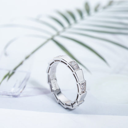 [Luna Brilliance]SERPENTI RING SILVER  3MM