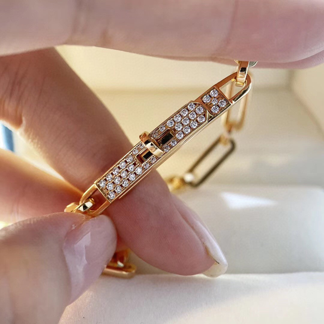 [Luna Brilliance]CHAINE BRACELET SMALL MODEL DIAMOND