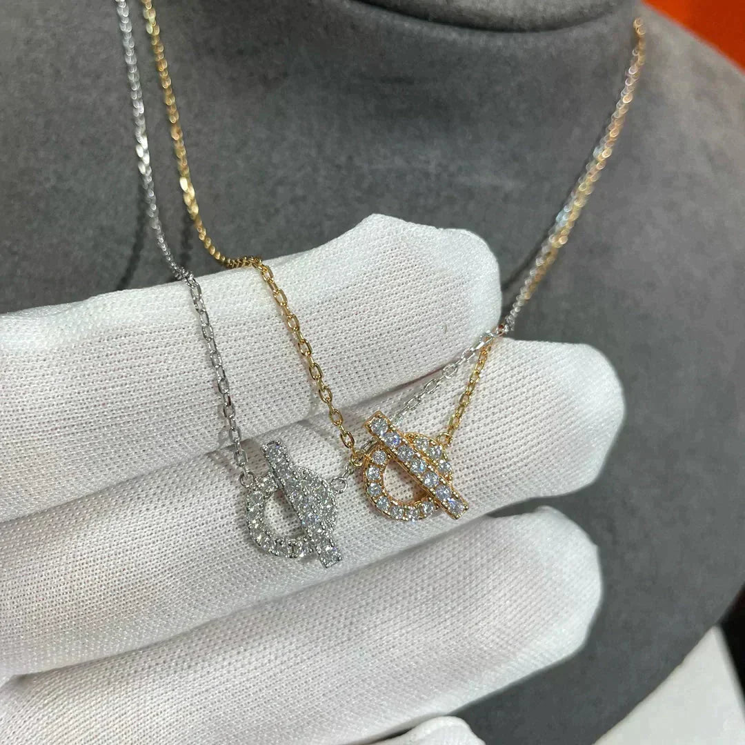 [Luna Brilliance]ECHAPEE NECKLACE DIAMOND