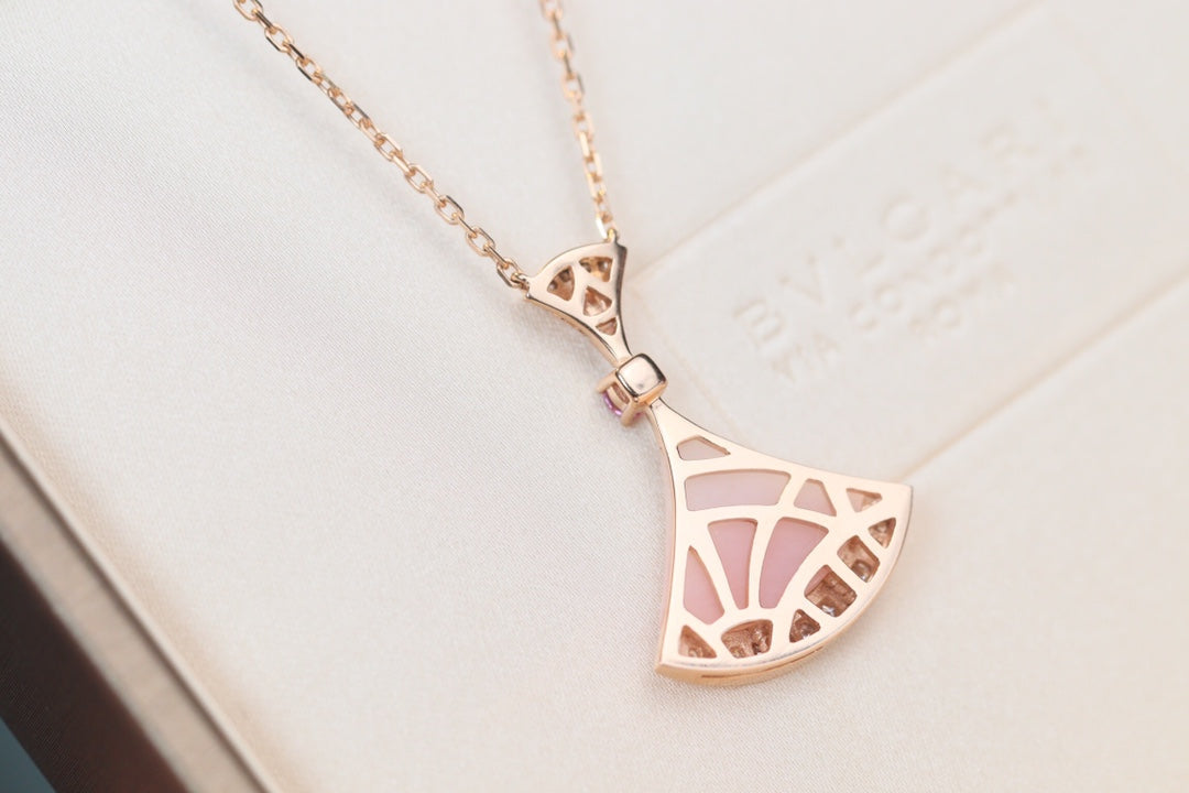 [Luna Brilliance]DREAM NECKLACE PINK MOP DIAMOND
