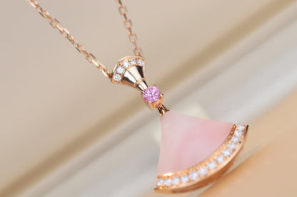 [Luna Brilliance]DREAM NECKLACE PINK MOP DIAMOND