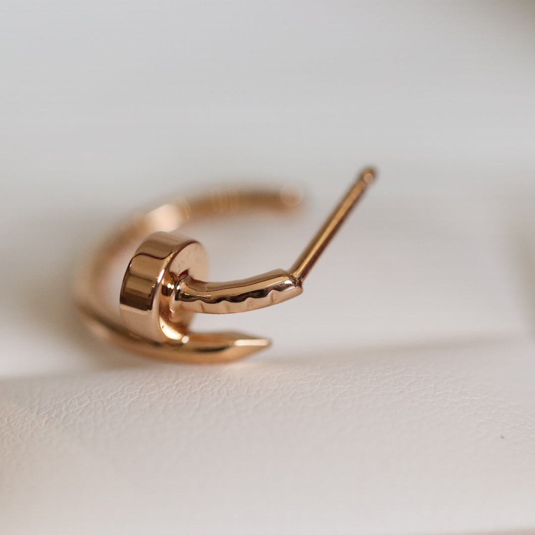[Luna Brilliance]JUSTE EARRINGS PINK GOLD