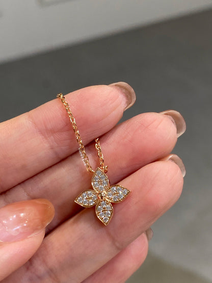 [Luna Brilliance]STAR DIAMOND NECKALCE