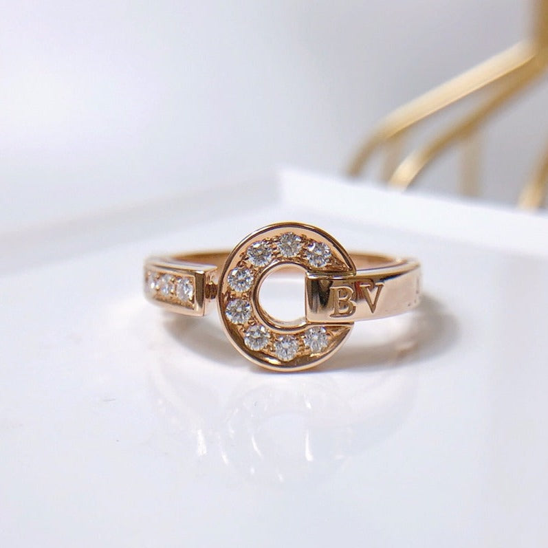 [Luna Brilliance]DREAM RING DIAMOND PINK GOLD