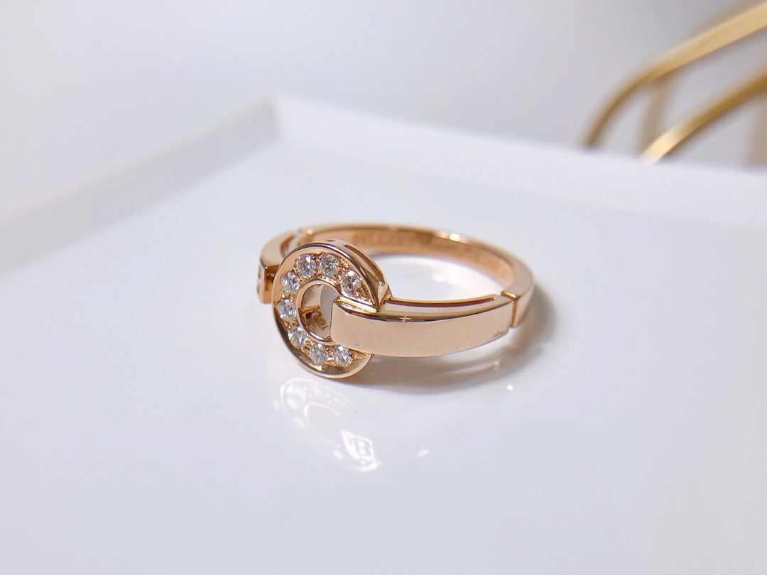 [Luna Brilliance]DREAM RING DIAMOND PINK GOLD