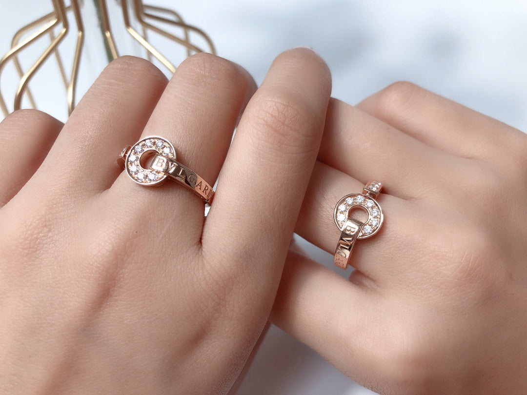 [Luna Brilliance]DREAM RING DIAMOND PINK GOLD